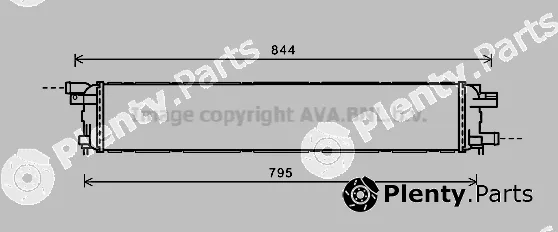 Prasco AI2361 — Radiator, engine cooling