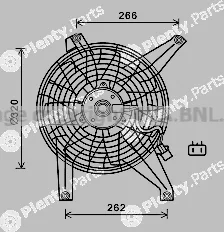 Prasco MT7528 — Fan, engine cooling