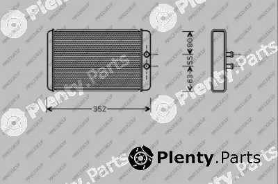 Prasco CI950H003 — Heat Exchanger, interior heating PrascoSelection