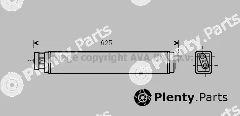 Prasco BW3398 — Oil Cooler, engine oil