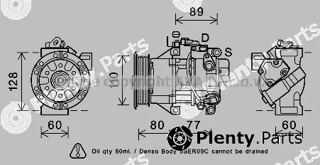 Prasco TOK626 — Compressor, air conditioning