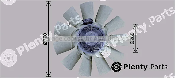 Prasco DFF083 — Fan, engine cooling