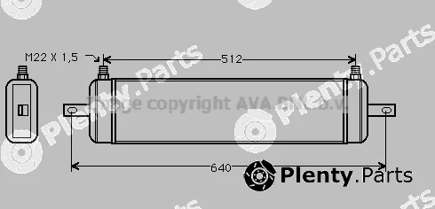Prasco OL3212 — Oil Cooler, engine oil