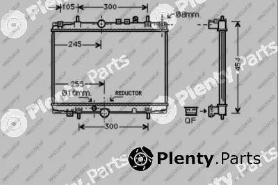 Prasco CI520R010 — Radiator, engine cooling PrascoSelection
