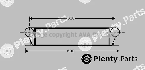 Prasco BW4253 — Charge Air Cooler