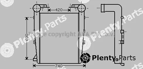 Prasco RE4082 — Charge Air Cooler