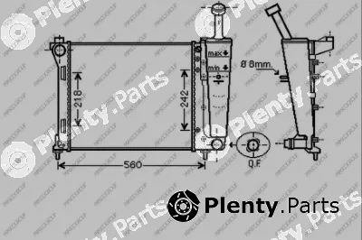 Prasco LA004R002 — Radiator, engine cooling PrascoSelection