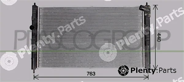 Prasco CI440R002 — Radiator, engine cooling
