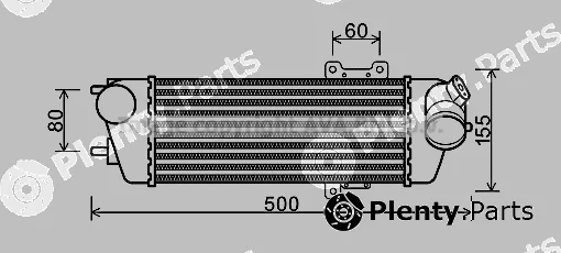 Prasco HYA4227 — Charge Air Cooler