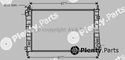 Prasco FDA2335 — Radiator, engine cooling