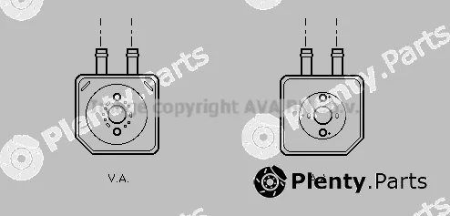 Prasco VN3086 — Oil Cooler, engine oil
