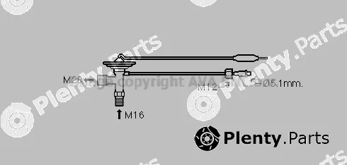 Prasco MZ1259 — Expansion Valve, air conditioning