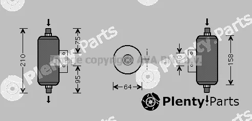 Prasco MZD149 — Dryer, air conditioning