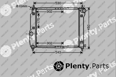 Prasco DW326R001 — Radiator, engine cooling PrascoSelection