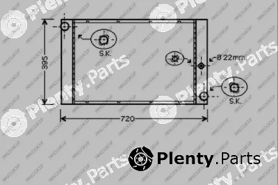 Prasco BM046R006 — Radiator, engine cooling PrascoSelection