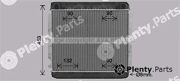 Prasco DZ2037 — Radiator, engine cooling