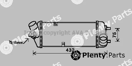 Prasco HY4235 — Charge Air Cooler