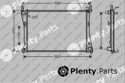 Prasco FD340R002 — Radiator, engine cooling PrascoSelection