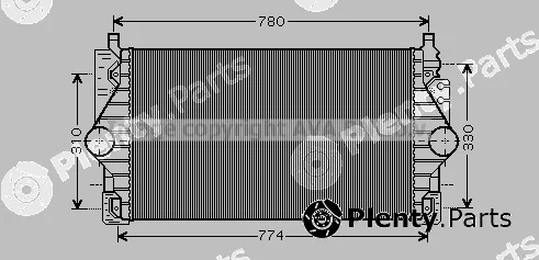 Prasco VN4246 — Charge Air Cooler