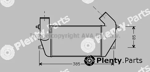 Prasco AU4128 — Charge Air Cooler