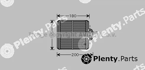 Prasco SZ6093 — Heat Exchanger, interior heating