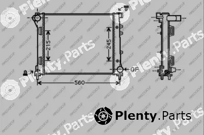 Prasco FT030R003 — Radiator, engine cooling PrascoSelection