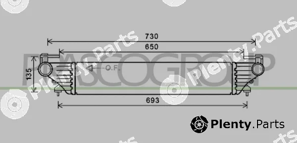 Prasco FT040N001 — Charge Air Cooler