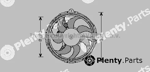 Prasco FT7540 — Fan, engine cooling