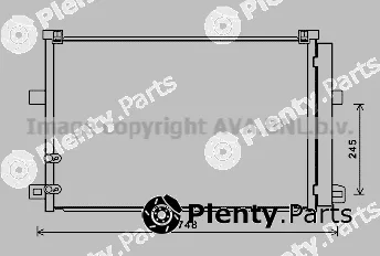 Prasco VN5369D — Condenser, air conditioning