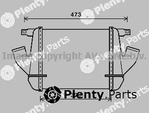 Prasco DN4408 — Charge Air Cooler