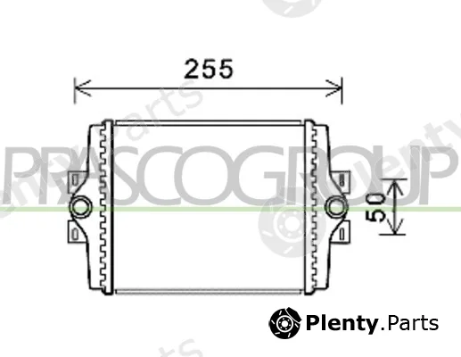 Prasco BM123R002 — Radiator, engine cooling