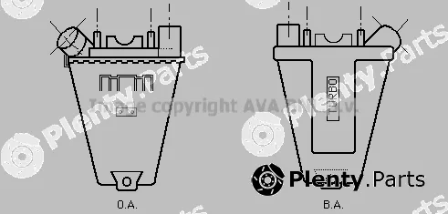Prasco PE4139 — Charge Air Cooler