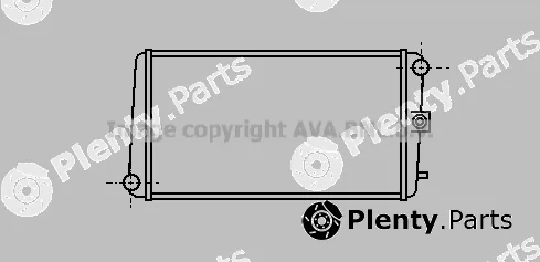 Prasco AU2026 — Radiator, engine cooling