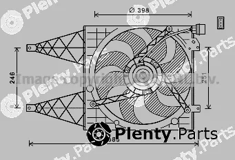 Prasco VN7532 — Fan, engine cooling