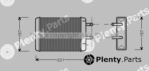 Prasco OL6001 — Heat Exchanger, interior heating