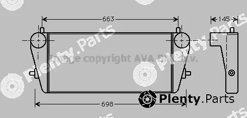 Prasco OL4281 — Charge Air Cooler