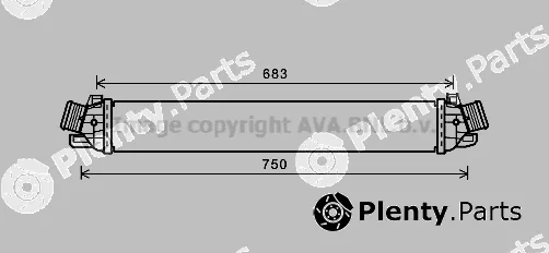 Prasco AL4130 — Charge Air Cooler