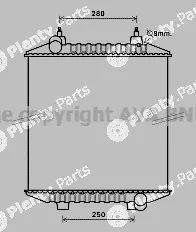 Prasco DZ2020 — Radiator, engine cooling
