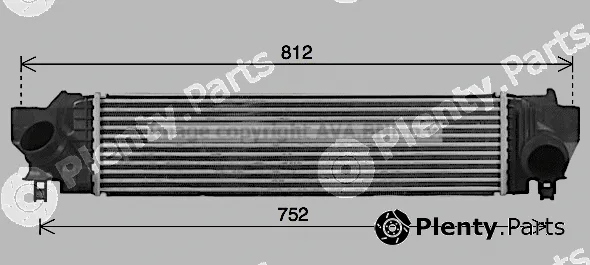 Prasco BW4582 — Charge Air Cooler