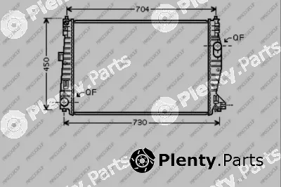 Prasco AA090R001 — Radiator, engine cooling PrascoSelection