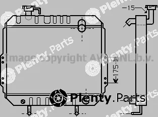 Prasco HRT2009 — Radiator, engine cooling