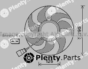 Prasco VN7536 — Fan, engine cooling