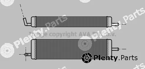 Prasco RT6098 — Heat Exchanger, interior heating