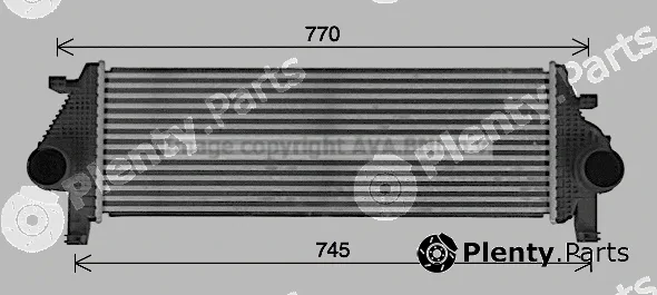 Prasco JE4083 — Charge Air Cooler