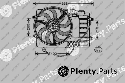 Prasco MN304F002 — Fan, engine cooling PrascoSelection