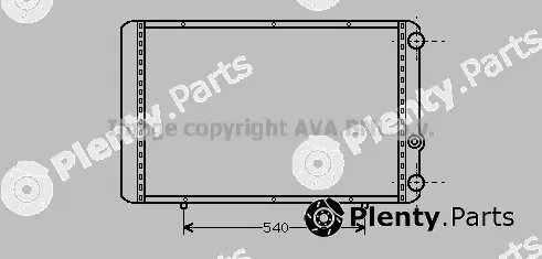 Prasco RTA2155 — Radiator, engine cooling