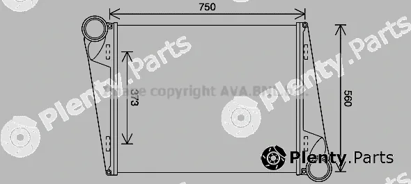 Prasco VL4090 — Charge Air Cooler