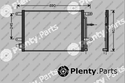 Prasco AD022C001 — Condenser, air conditioning PrascoSelection