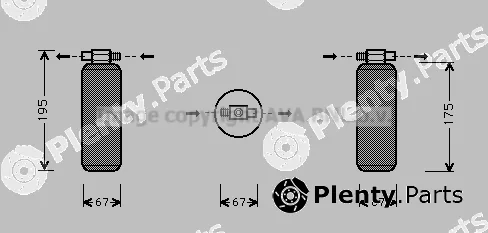 Prasco RTD015 — Dryer, air conditioning