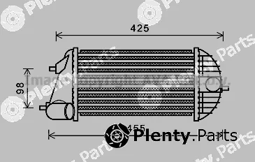 Prasco SZA4123 — Charge Air Cooler